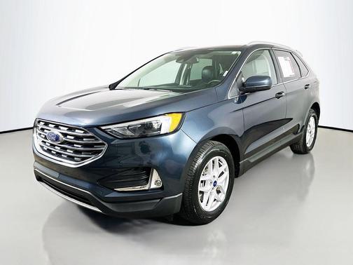 Stone Blue Metallic 2022 Ford Edge SEL