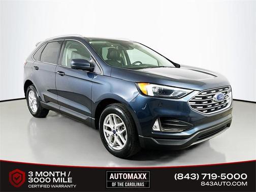 Stone Blue Metallic 2022 Ford Edge SEL