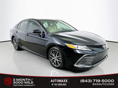 Midnight Black Metallic 2023 Toyota Camry XLE