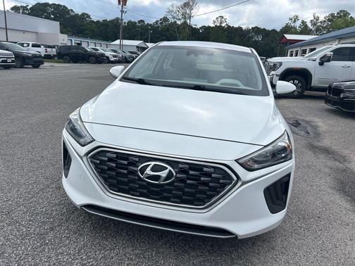 Ceramic White 2020 Hyundai IONIQ Hybrid Blue