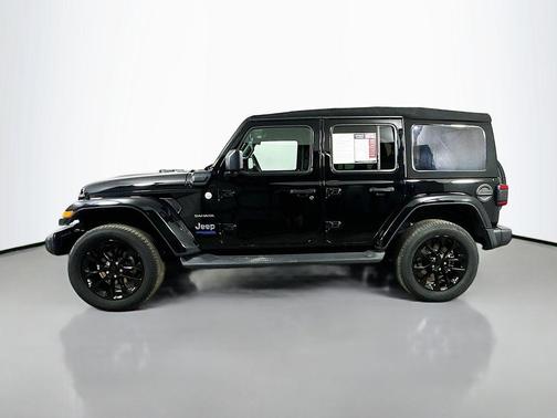 Black Clearcoat 2021 Jeep Wrangler Unlimited 4xe Sahara