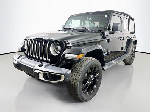Black Clearcoat 2021 Jeep Wrangler Unlimited 4xe Sahara