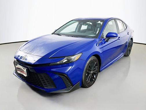 Reservoir Blue 2025 Toyota Camry SE
