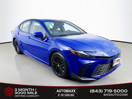 Reservoir Blue 2025 Toyota Camry SE