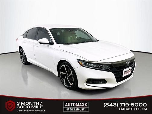 Platinum White Pearl 2020 Honda Accord Sport 1.5T