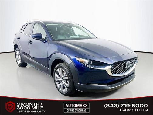 Deep Crystal Blue Mica 2023 Mazda CX-30 2.5 S Select Package