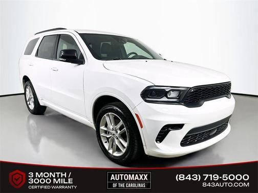 White Knuckle Clearcoat 2024 Dodge Durango GT Plus