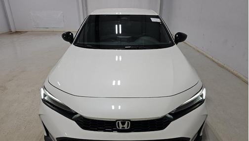 Platinum White 2025 Honda Civic Sport