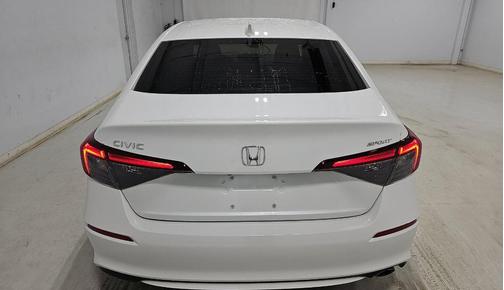 Platinum White 2025 Honda Civic Sport