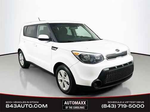 Clear White 2016 Kia Soul Base