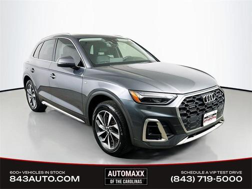 Gray 2023 Audi Q5 45 S line Premium Plus