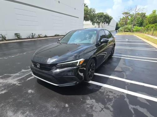 Crystal Black Pearl 2022 Honda Civic Sport