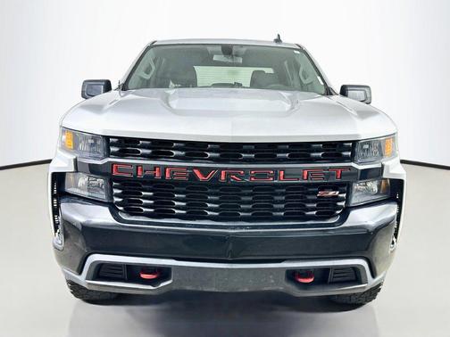 Silver Ice Metallic 2021 Chevrolet Silverado 1500 Custom Trail Boss