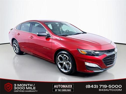 Cajun Red Tintcoat 2019 Chevrolet Malibu RS