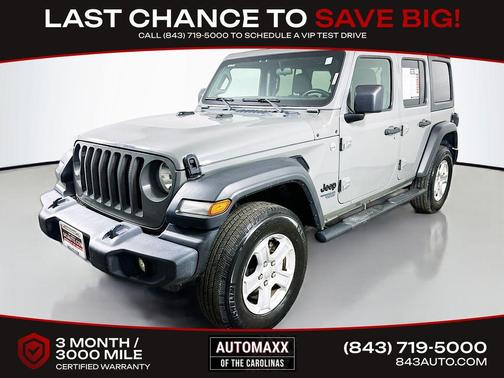 Sting-Gray Clearcoat 2021 Jeep Wrangler Unlimited Sport