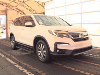 White Diamond Pearl 2019 Honda Pilot EX
