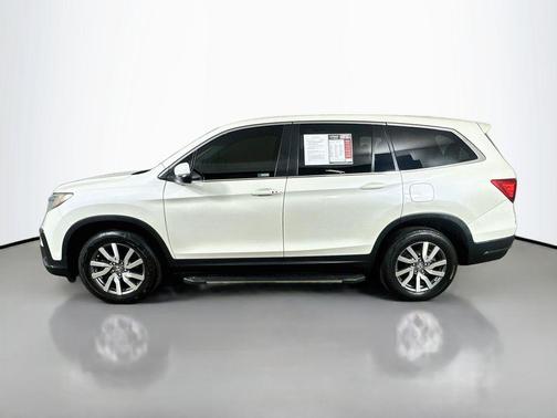 White Diamond Pearl 2019 Honda Pilot EX