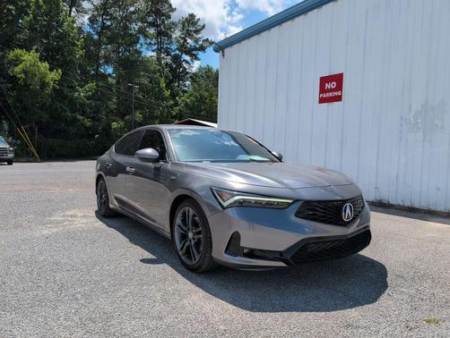 Liquid Carbon Metallic 2025 Acura Integra A-SPEC