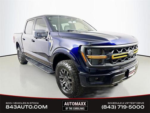 Antimatter Blue Metallic 2025 Ford F-150 Tremor