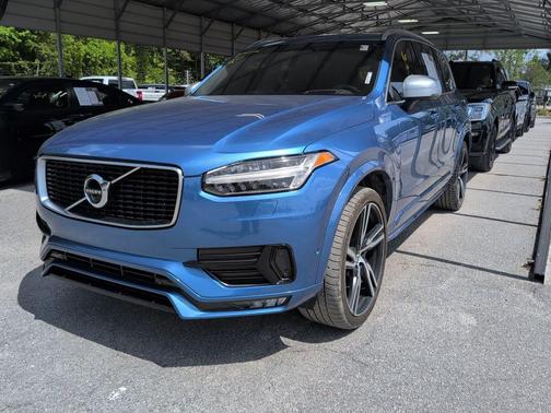 Bursting Blue Metallic 2019 Volvo XC90 T6 R-Design