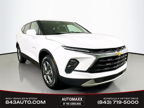 Summit White 2024 Chevrolet Blazer 2LT