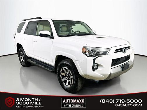 White 2022 Toyota 4Runner TRD Off Road