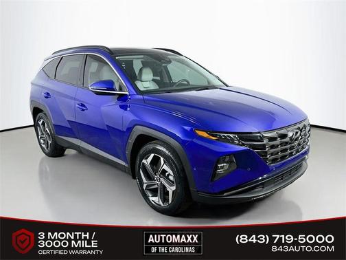 Intense Blue 2023 Hyundai TUCSON Limited