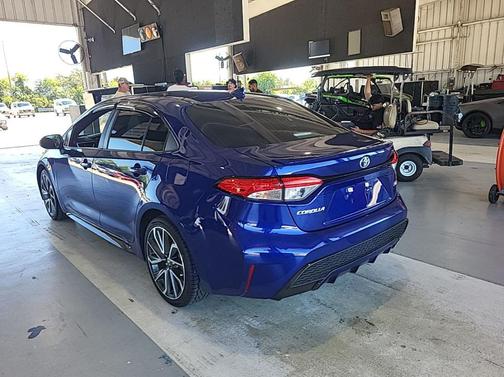 Blue 2021 Toyota Corolla SE