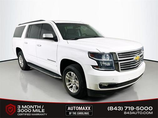 Summit White 2019 Chevrolet Suburban Premier
