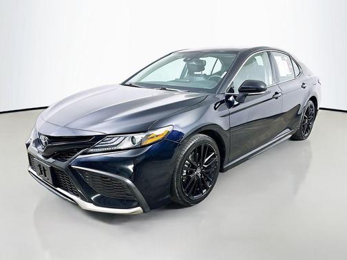 Midnight Black Metallic 2024 Toyota Camry XSE