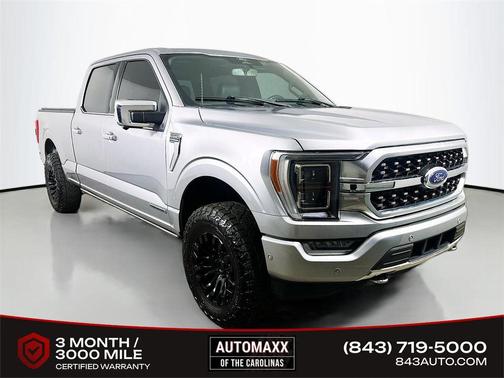Iconic Silver Metallic 2022 Ford F-150 Platinum