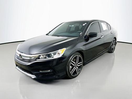 Crystal Black Pearl 2017 Honda Accord Sport SE