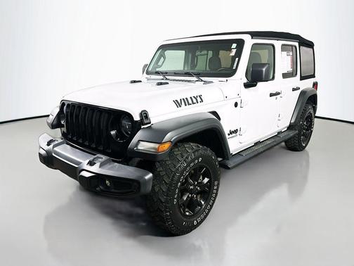 Bright White Clearcoat 2021 Jeep Wrangler Willys
