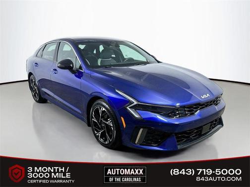 Yacht Blue 2025 Kia K5 GT-Line