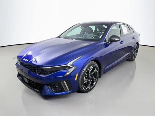 Yacht Blue 2025 Kia K5 GT-Line