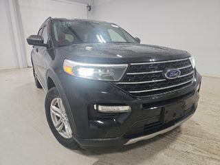 Agate Black Metallic 2022 Ford Explorer XLT