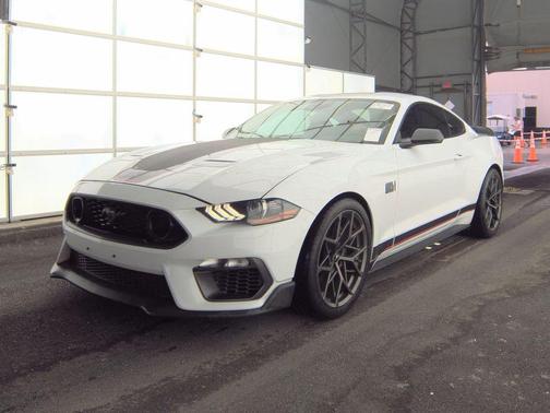 Oxford White 2022 Ford Mustang Mach 1 Fastback
