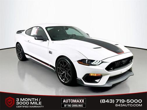 Oxford White 2022 Ford Mustang Mach 1 Fastback