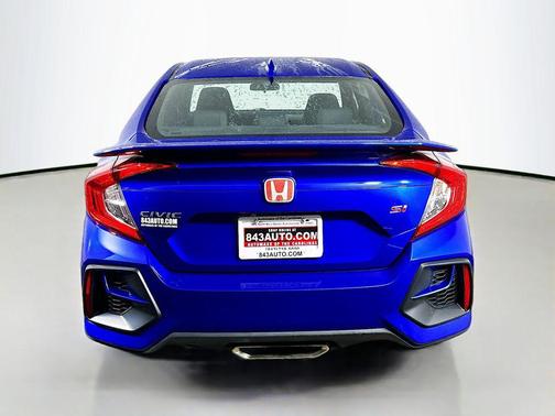 Aegean Blue Metallic 2020 Honda Civic Si Base