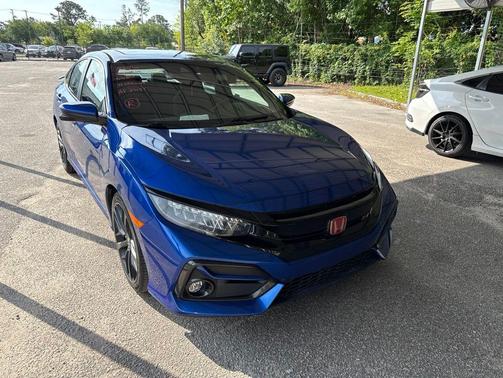 Aegean Blue Metallic 2020 Honda Civic Si Base