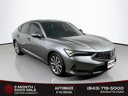 Liquid Carbon Metallic 2024 Acura Integra Base