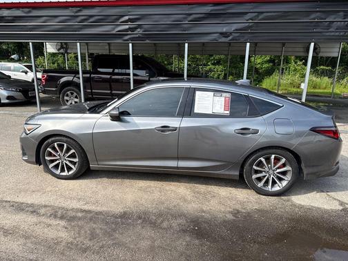 Liquid Carbon Metallic 2024 Acura Integra Base