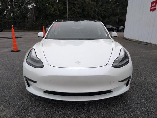 Pearl White Multi-Coat 2021 Tesla Model 3 Standard Range Plus