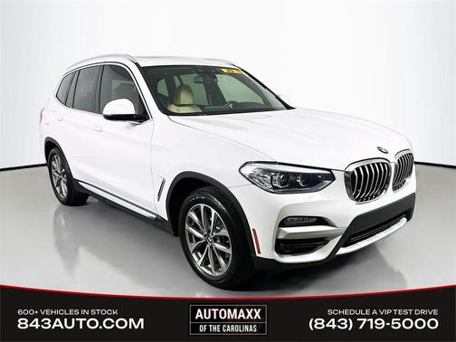 Alpine White 2019 BMW X3 xDrive30i