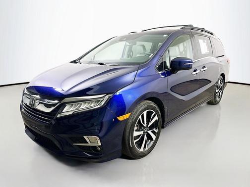 Obsidian Blue Pearl 2019 Honda Odyssey Elite