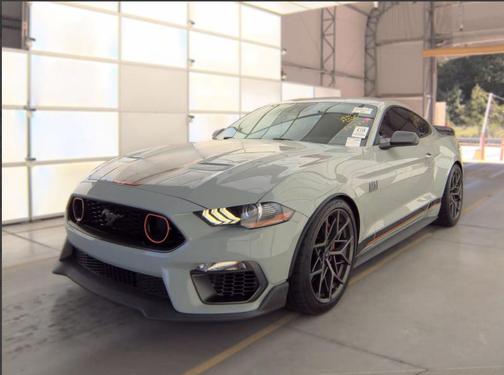 Fighter Jet Gray 2021 Ford Mustang Mach 1 Fastback