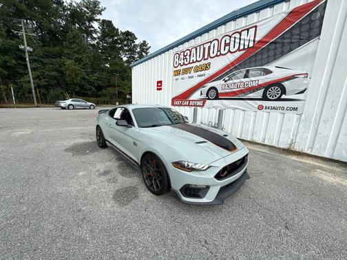 Fighter Jet Gray 2021 Ford Mustang Mach 1 Fastback