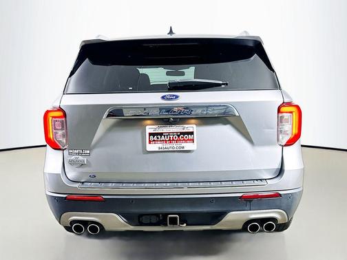 Iconic Silver Metallic 2021 Ford Explorer King Ranch
