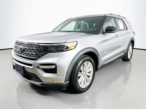 Iconic Silver Metallic 2021 Ford Explorer King Ranch