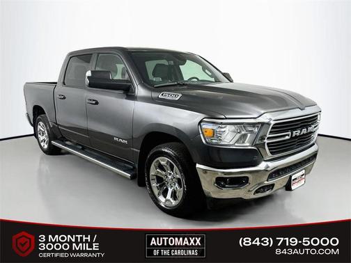 Granite Crystal Metallic Clearcoat 2021 RAM 1500 Big Horn/Lone Star